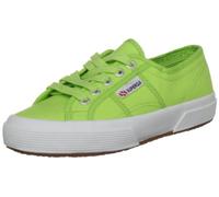 Superga Zapatillas clásicas unisex para niños, 2750-Jcot, color verde ácido, talla 1.5