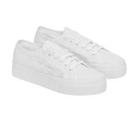 Superga Zapatillas de mujer 2740 Sangallo Flower, Blanco total, 42 EU