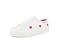 SUPERGA Zapatillas deportivas bajas 'Hearts' rojo / blanco 37 rojo / blanco