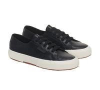 Superga - Zapatillas Deportivas de Cuero Flor 2750 Diseño Estampado de Serpient