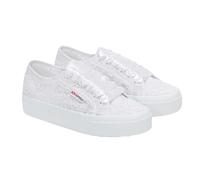Superga Zapatillas Deportivas de Macramé 2740 Diseño Flor para Mujer (SP432)