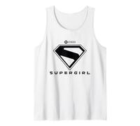 Supergirl 2026 Black Shield Camiseta sin Mangas