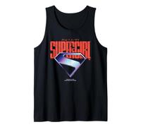 Supergirl 2026 Chrome S-Shield Logo and Text Camiseta sin Mangas
