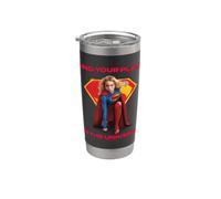 Supergirl 2026 Find Your Place Crouch Vaso térmico de acero inoxidable de doble pared