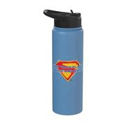 Supergirl 2026 Find Your Place Shield Stainless Steel Insulated Water Bottle