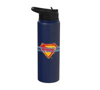Supergirl 2026 Find Your Place Shield Stainless Steel Insulated Water Bottle