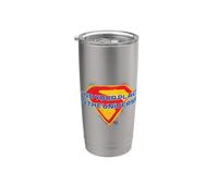 Supergirl 2026 Find Your Place Shield Vaso térmico de acero inoxidable de doble pared