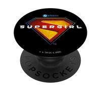 Supergirl 2026 Full Color Shield Name in Center PopSockets PopGrip Adhesivo