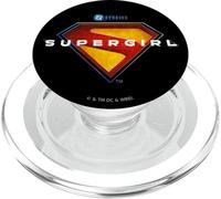 Supergirl 2026 Full Color Shield Name in Center PopSockets PopGrip para MagSafe