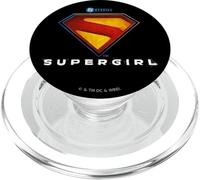 Supergirl 2026 Full Color Shield Name Under Shield PopSockets PopGrip para MagSafe