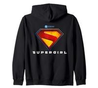 Supergirl 2026 Full Color Shield Name Under Shield Sudadera con Capucha