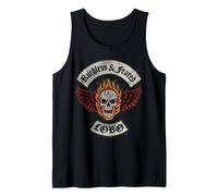 Supergirl 2026 Lobo Ruthless Biker Crest Camiseta sin Mangas