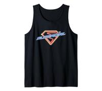 Supergirl 2026 Neon Glow Shield Camiseta sin Mangas