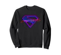 Supergirl 2026 S-Shield Neon Logo Alien Text Sudadera