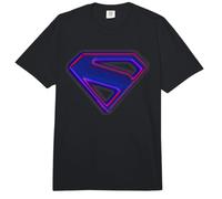 Supergirl 2026 S-Shield Neon Logo Comfort Colors Adult Heavyweight T-Shirt