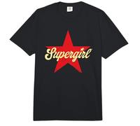 Supergirl 2026 Script Logo Star Comfort Colors Adult Heavyweight T-Shirt