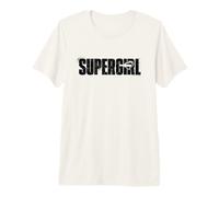 Supergirl 2026 Spray Logo Camiseta Premium