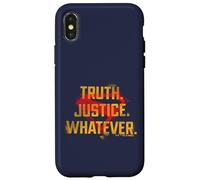 Supergirl 2026 Truth, Justice, Whatever Large Carcasa para iPhone X/XS