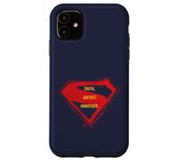 Supergirl 2026 Truth, Justice, Whatever Over Logo Carcasa para iPhone 11