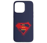 Supergirl 2026 Truth, Justice, Whatever Over Logo Carcasa para iPhone 15 Pro MAX