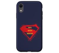 Supergirl 2026 Truth, Justice, Whatever Over Logo Carcasa para iPhone XR