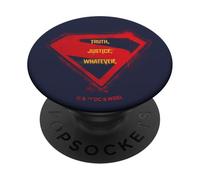 Supergirl 2026 Truth, Justice, Whatever Over Logo PopSockets PopGrip Adhesivo