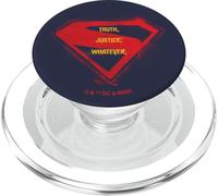 Supergirl 2026 Truth, Justice, Whatever Over Logo PopSockets PopGrip para MagSafe