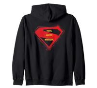 Supergirl 2026 Truth, Justice, Whatever Over Logo Sudadera con Capucha