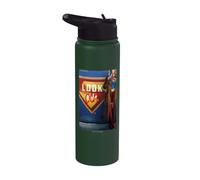Supergirl 2026 Vertical Poster Stainless Steel Insulated Water Bottle