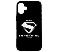 Supergirl 2026 White Shield Carcasa para iPhone 16 Plus