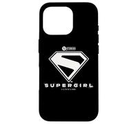 Supergirl 2026 White Shield Carcasa para iPhone 16 Pro