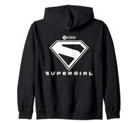 Supergirl 2026 White Shield Sudadera con Capucha