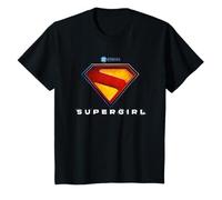 Supergirl Coloured Shield with Logo At The Bottom Camiseta