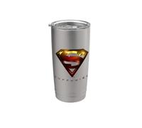 Supergirl Logo Classic Vaso térmico de acero inoxidable de doble pared