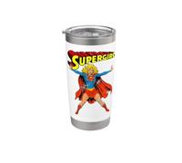 Supergirl | Mercancía oficial de DC Comics | WBSGR01 Vaso térmico de acero inoxidable de doble pared