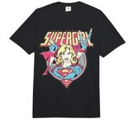 Supergirl Retro Kara Zor-El Comfort Colors Adult Heavyweight T-Shirt