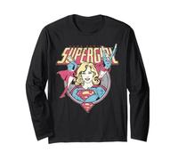 Supergirl Retro Kara Zor-El Manga Larga