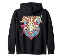 Supergirl Retro Kara Zor-El Sudadera con Capucha