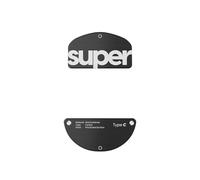 Superglide - Patines de ratón de Cristal, Deslizamiento controlable Constante, Borde Redondo Pulido, Patas de Mouse para Juegos súper equilibradas con Suela Duradera para Pulsar Susanto-X Pro Series