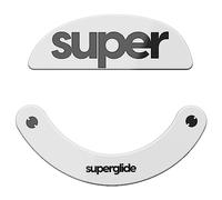 Superglide 2 - Patines de ratón de cristal ultra resistente, ultra rápido, liso y duradero para la serie Pulsar Xlite [Blanco]
