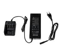 SuperHandy Cargador de batería de iones de litio de 48 voltios, para baterías de iones de litio de 48 V (solo cargador)