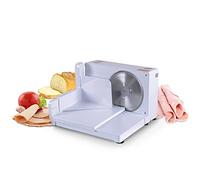 SuperHandy Cortafiambres Eléctrico 17cm Pulgadas Profesional portátil y Plegable eléctrico de CA 230V 50Hz 120 vatios para: Carnes, Deli & Quesos con un Acero Inoxidable RSG Solingen Cuchilla