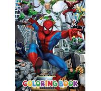Superhero Action Coloring Book - Fun & Powerful Adventure for Kids