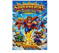 Superhero coloring book: Marvel Avengers