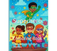 Superhero Colouring Book