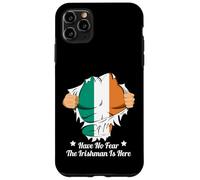 Superhéroe Bandera Irlandesa no Tiene Miedo de Que el irlandés esté aquí Carcasa para iPhone 11 Pro MAX