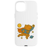 Superhéroe Capybara- Divertida aventura espacial de dibujos animados Carcasa para iPhone 15 Plus