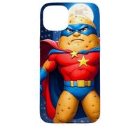 Superhéroe de Papa spud Carcasa para iPhone 15 Plus