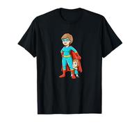 Superhéroe Mamá Día De La Madre De Dibujos Animados Héroe Camiseta