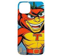 Superhéroe Vegetariano Tomate Man Carcasa para iPhone 15 Plus